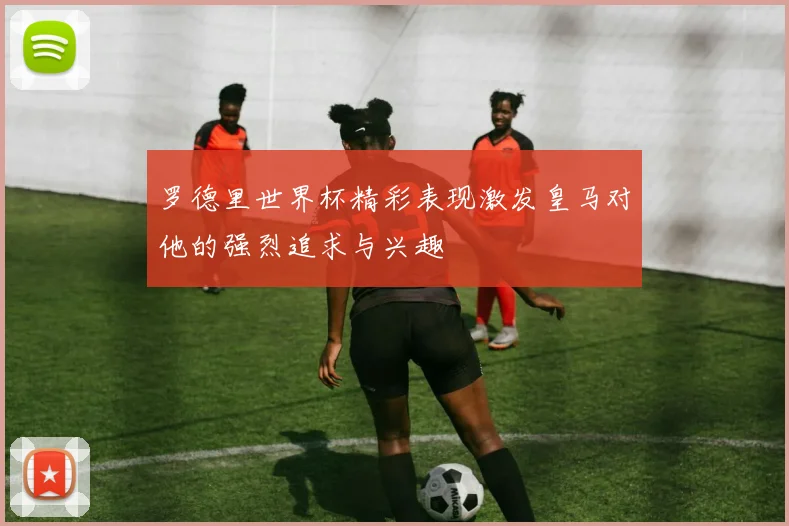 罗德里世界杯精彩表现激发皇马对他的强烈追求与兴趣